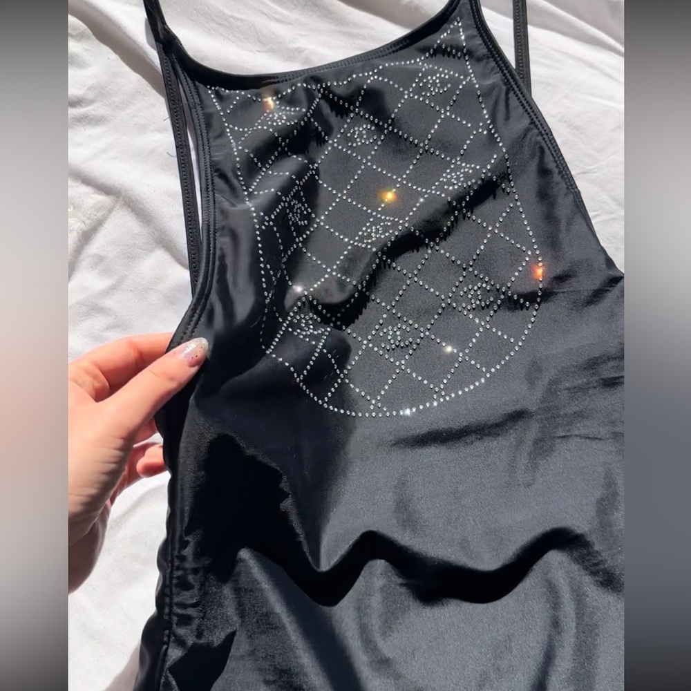 CHANEL Crystal One piece Swimsuit Runway. Never worn and straight from Paris❤️